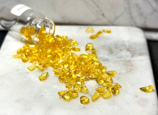 Citrine Necklace/ Potion Bottle