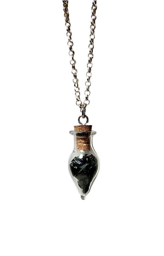 Onix Necklace/ Potion Bottle